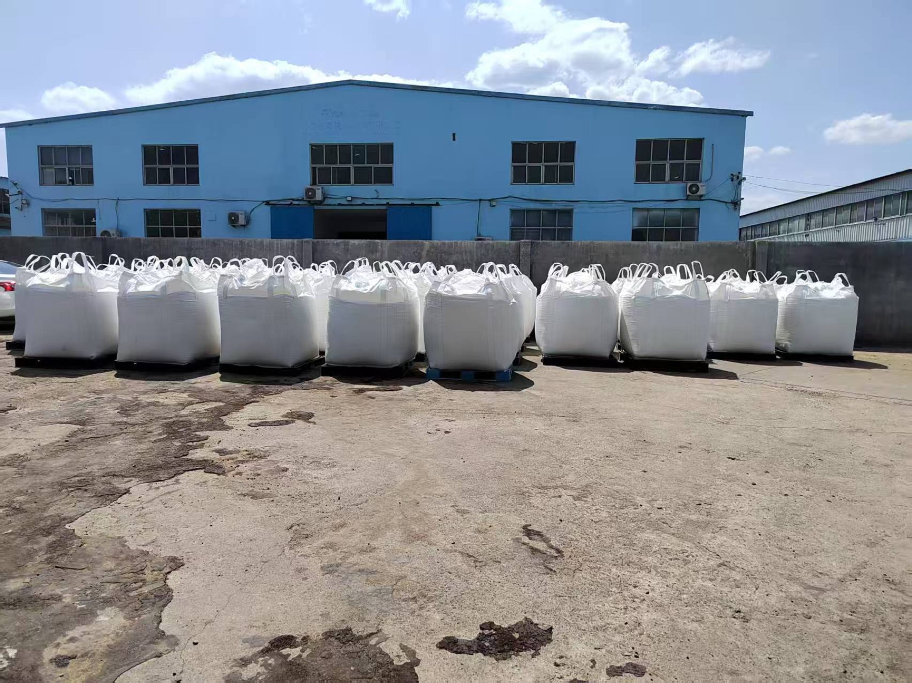 Plant-based cat litter production handling